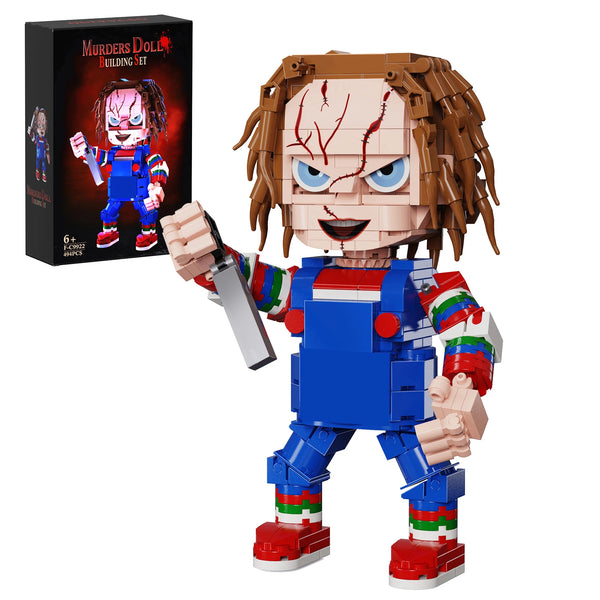 494PCS Horror Doll Building Set