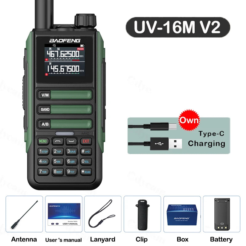 Baofeng UV-16M V2 Full Band Radio