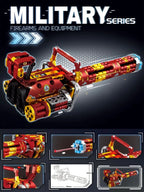Classic Bolt-Action Rifle Building Block Collection – Military Model Kits