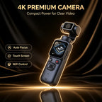 4K Pocket Tracking Camera – 330° Auto Tracking