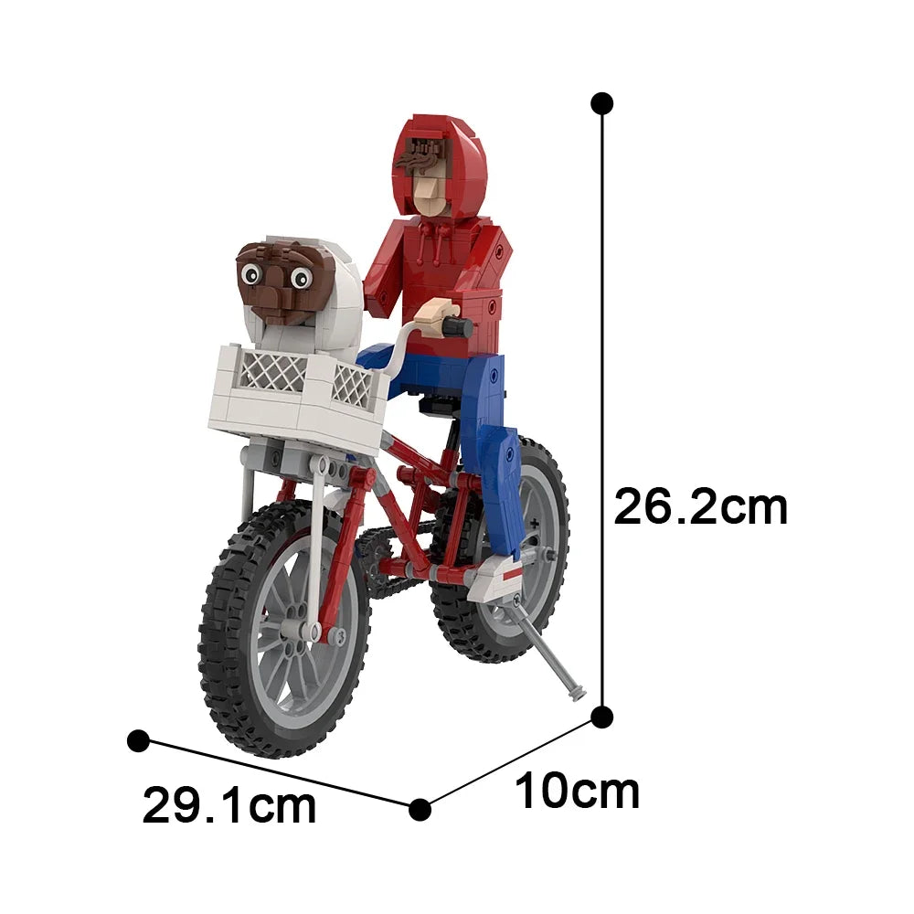 398/409PCS E.T. Alien Building Blocks