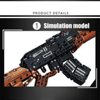 Classic Bolt-Action Rifle Building Block Collection – Military Model Kits