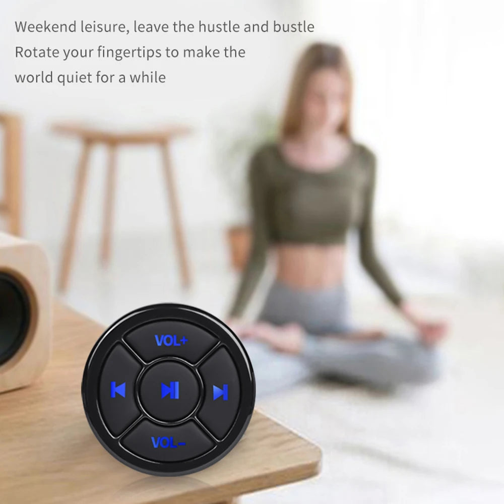 Bluetooth Media Remote for Car & Motorcycle