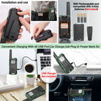 Baofeng F22 Walkie Talkie Twin Pack – Long Range PMR/FRS Two-Way Radios