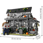 780PCS Horror Movie House Building Set