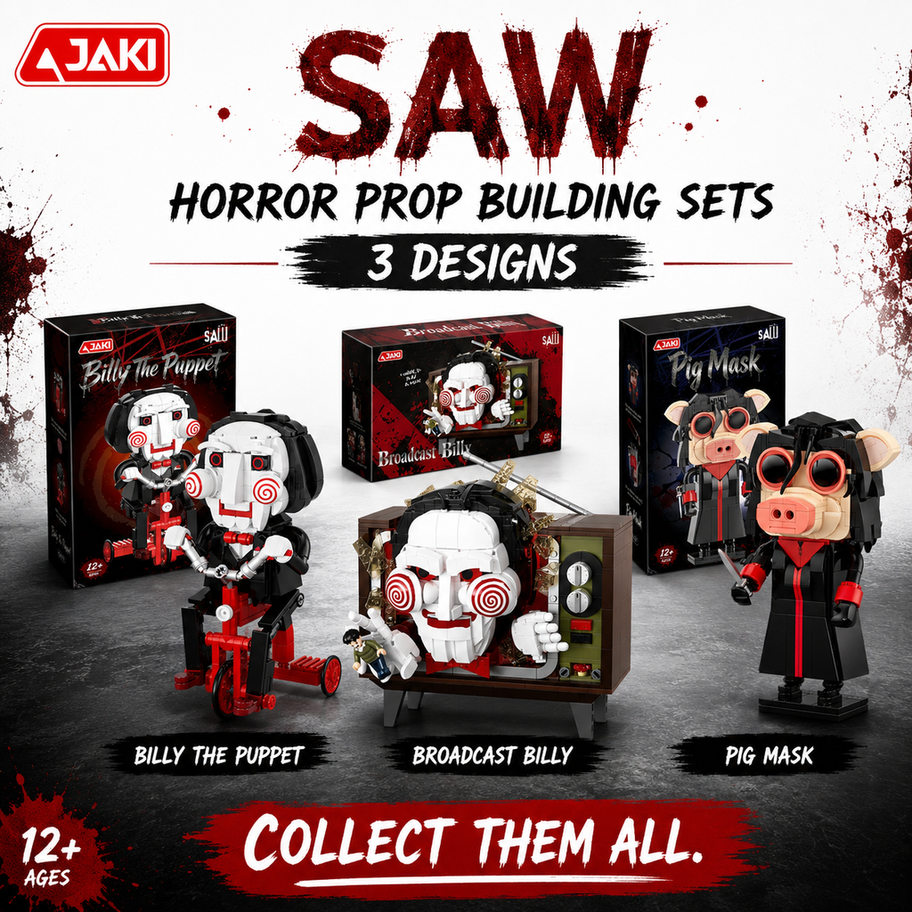 SAW Horror Prop Building Sets – 3 Designs