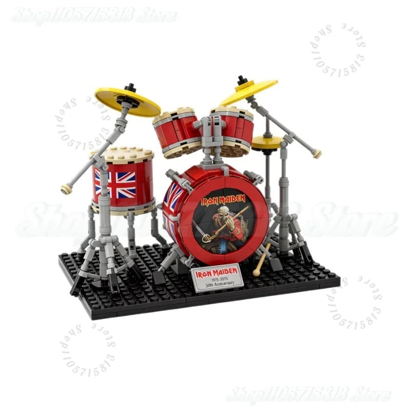 Legendary Rock Collection Building Blocks Maiden & AC/DC