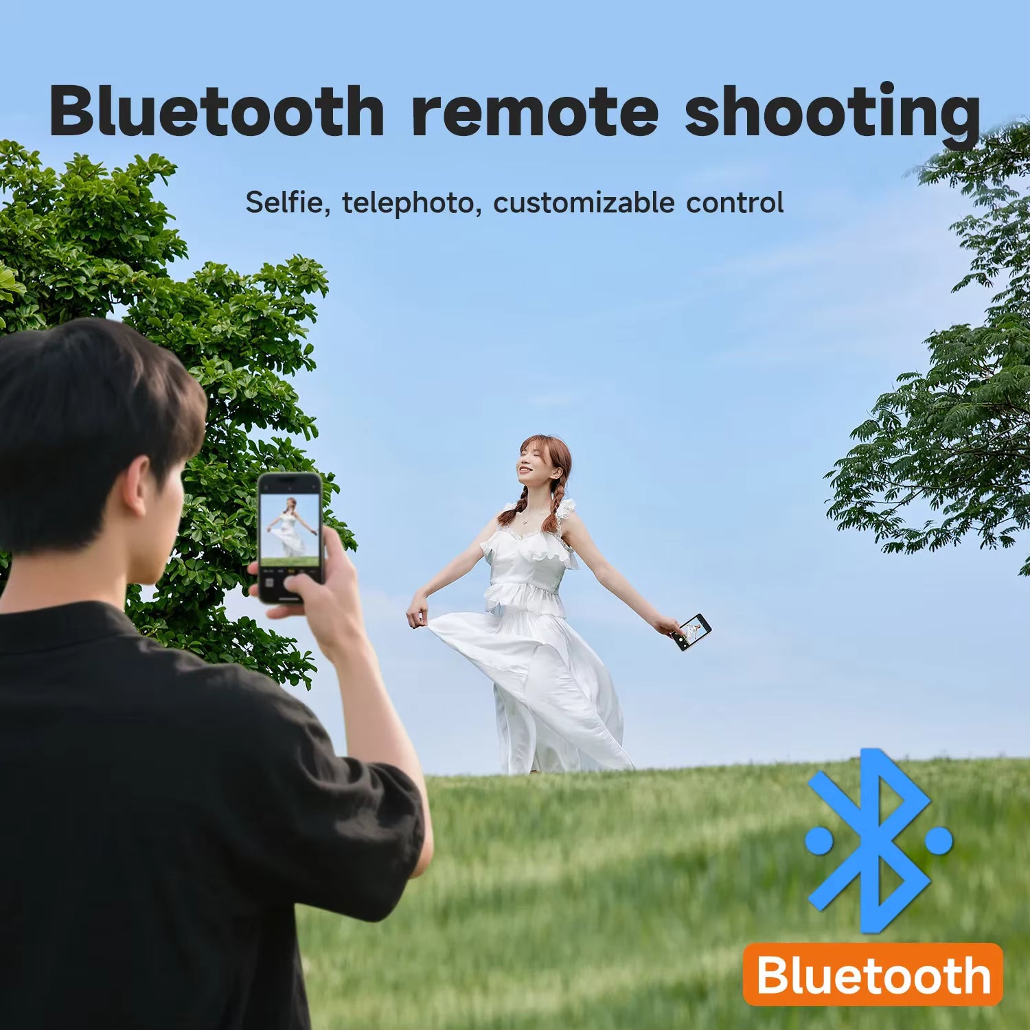 SHIYAN Magnetic Full HD Wireless Selfie Monitor