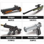ZKZC Military Building Block Collection – 4 Tactical Model Kits