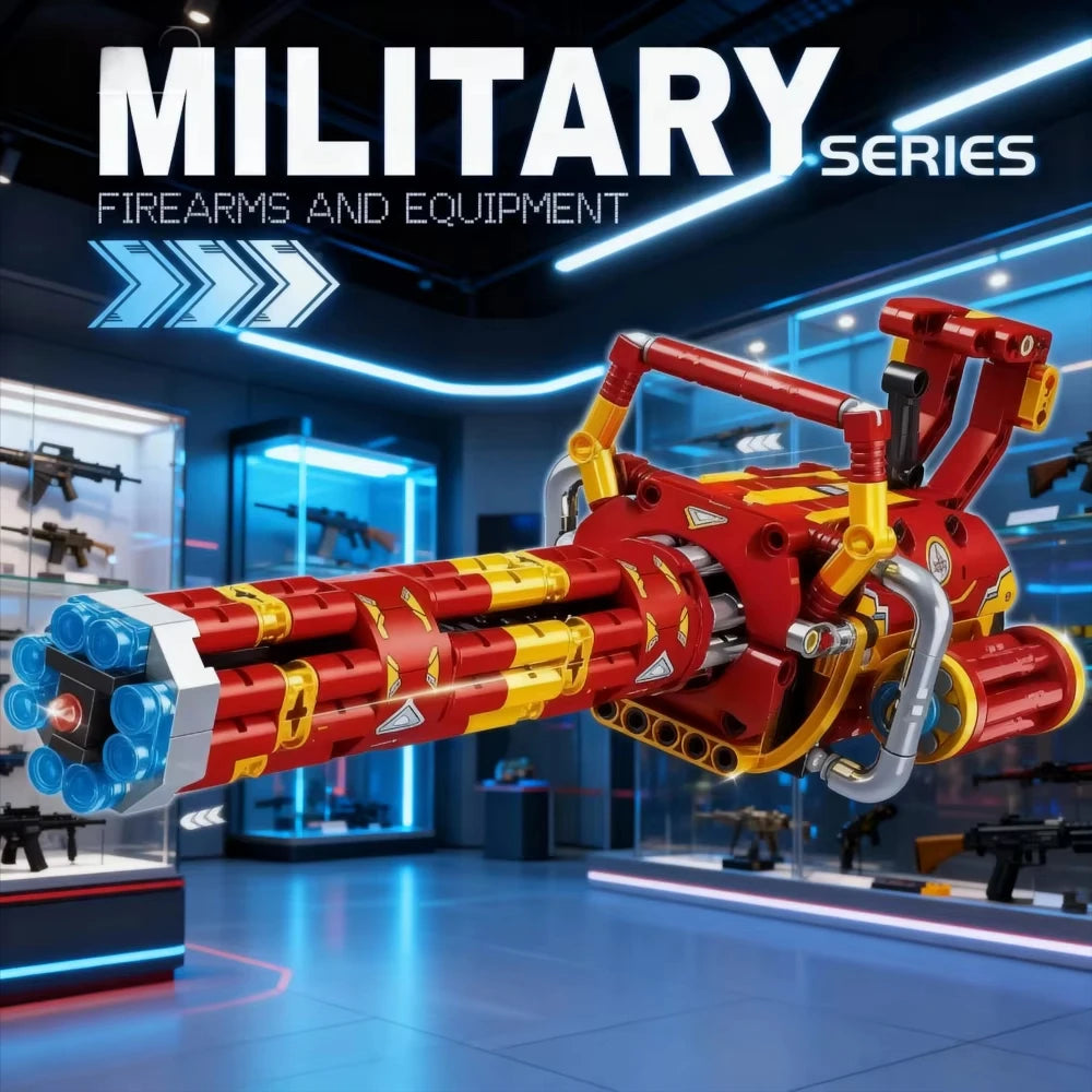 Classic Bolt-Action Rifle Building Block Collection – Military Model Kits