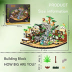 4800PCS / 5000PCS Animal Zoo MICRO Building Blocks – Connecting Animal Park Sets