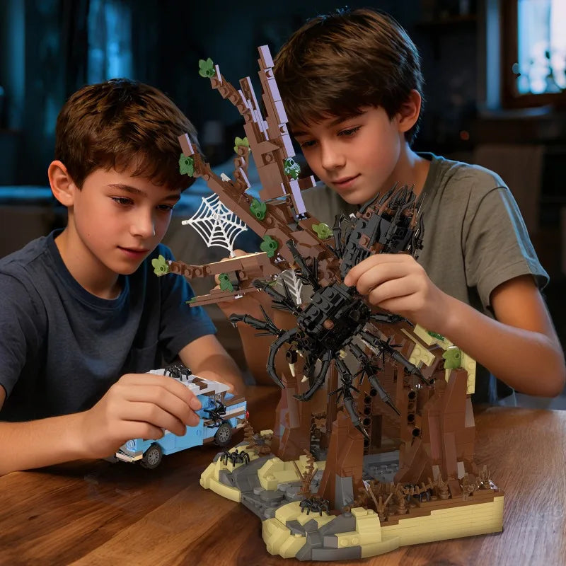 1,418 Pieces - Giant Spider in the Forbidden Forest Building Block Set