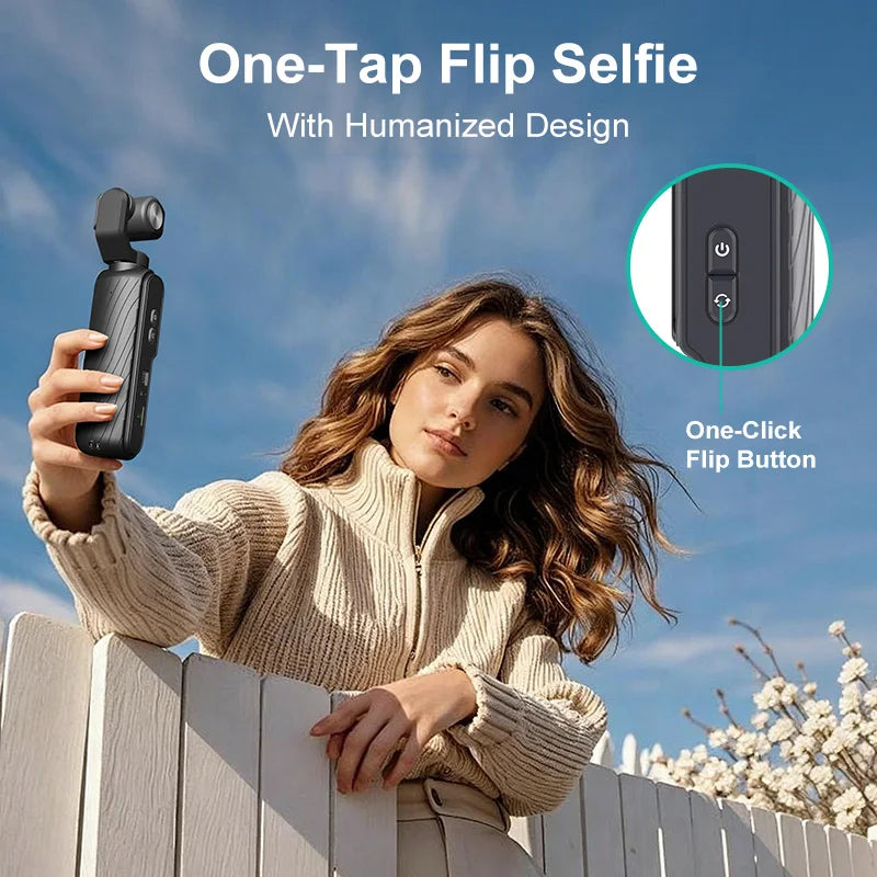 OURLIFE M105 4K AI Tracking Pocket Camera