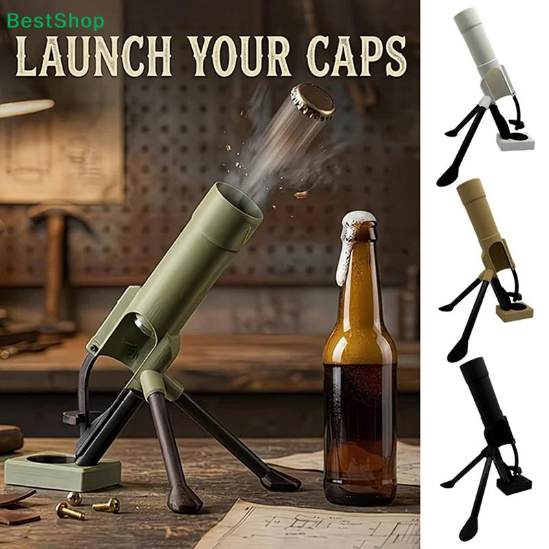 Beer Bottle Mortar – Cap Launching Bottle Opener