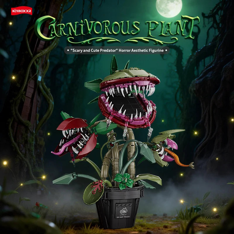 Carnivorous Man-Eating Plant Building Sets – 3 Designs