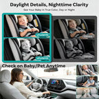 Baby Car Camera with Wireless CarPlay & Android Auto