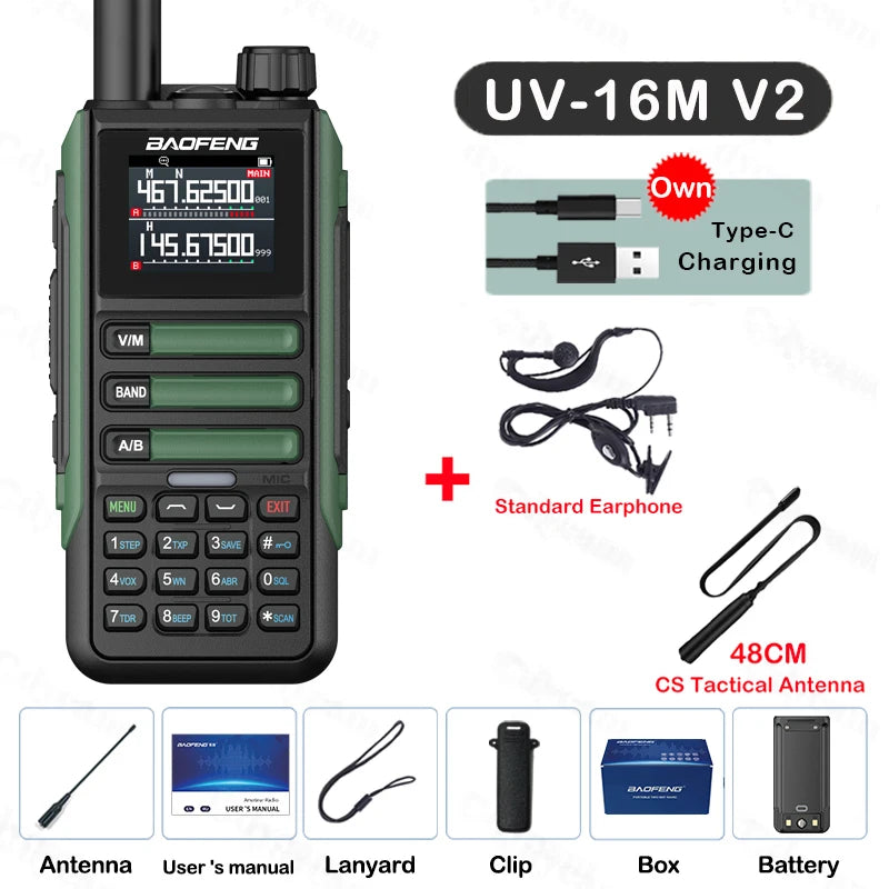 Baofeng UV-16M V2 Full Band Radio