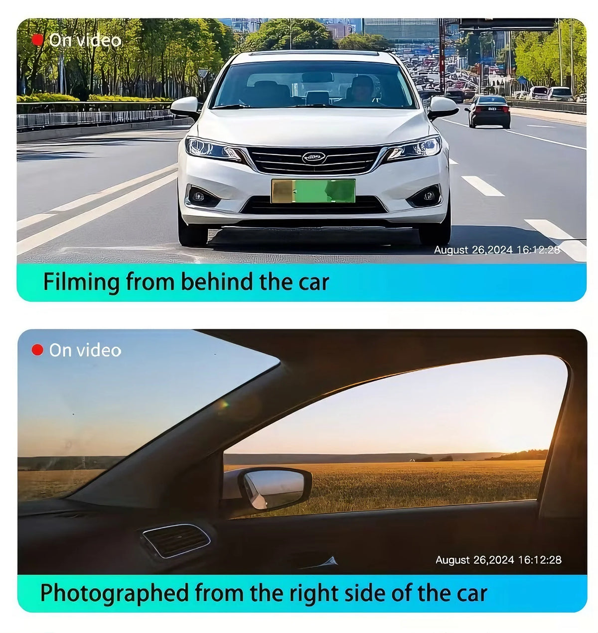 4-Camera 360° Dash Cam – Front, Rear & Side