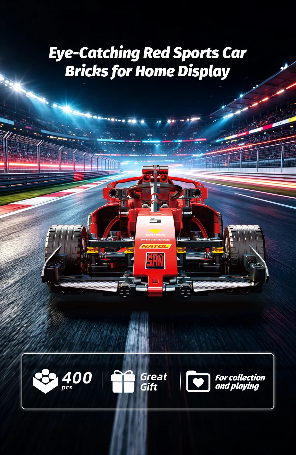 RC Race Car Building Block Collection – High-Speed Performance Models