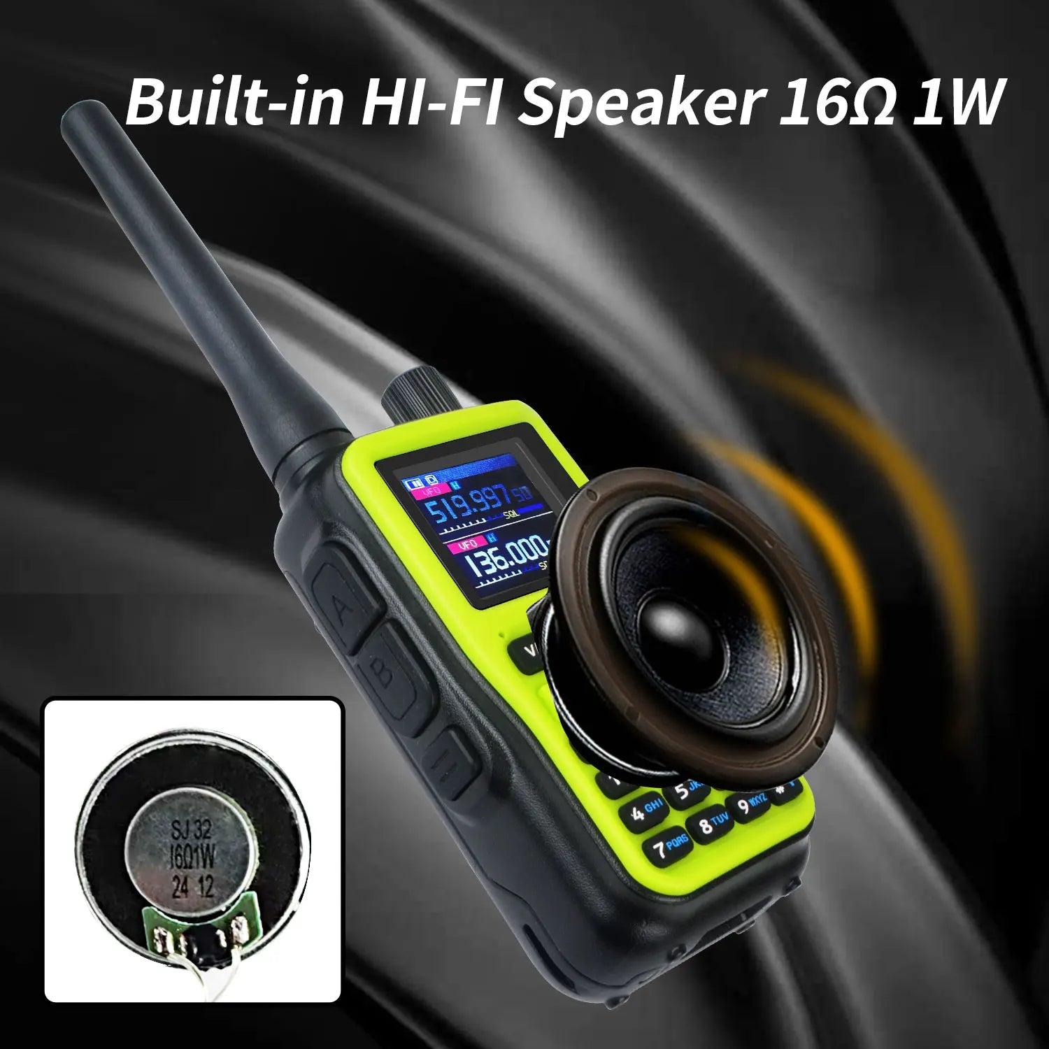 Baofeng UV-5R MINI Dual Band Walkie Talkie Twin Pack – 2 Radios Included