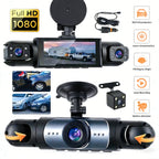 4-Camera 360° Dash Cam – Front, Rear & Side