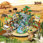 4800PCS / 5000PCS Animal Zoo MICRO Building Blocks – Connecting Animal Park Sets