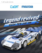 CaDA 1:24 Technical Drift Racing Car Building Block Set