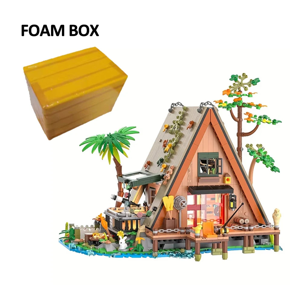1,108 / 1,486PCS - Forest House LED Building Blocks