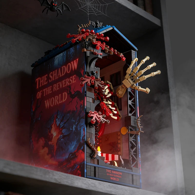 Vecna Upside Down LED Book Nook