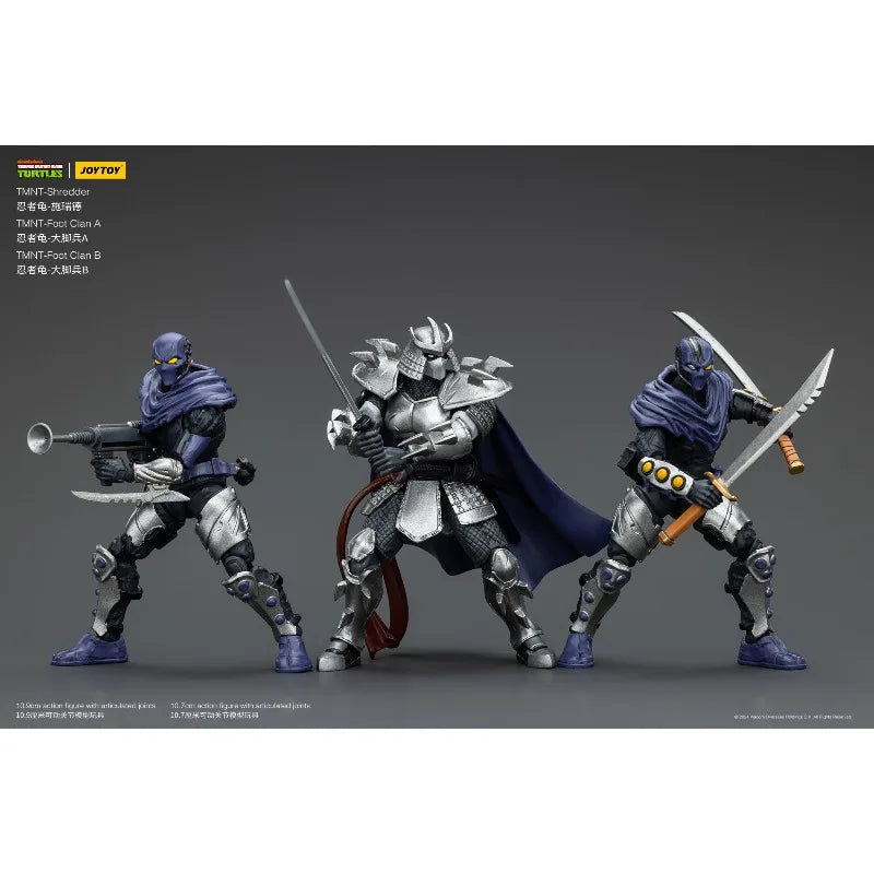 JOYTOY Teenage Mutant Ninja Turtles Action Figure Collection – 1:12 Scale