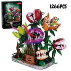 Carnivorous Man-Eating Plant Building Sets – 3 Designs