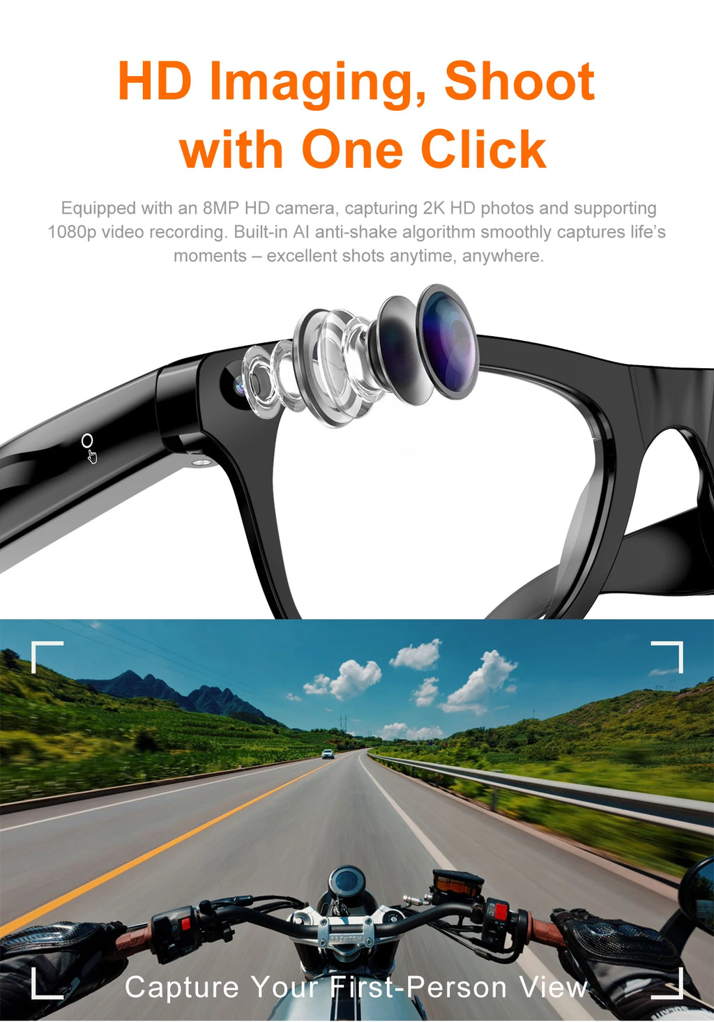 Lenovo XK One Pro AI Smart Glasses – 24MP Camera & AI Translation