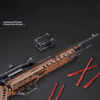 Classic Bolt-Action Rifle Building Block Collection – Military Model Kits