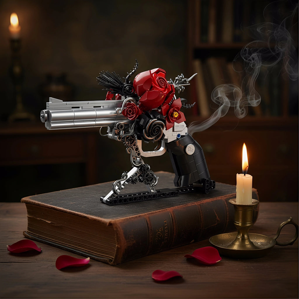 Rose Revolver Building Block Set – 631 Pieces