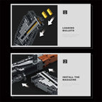 AK47-Inspired Building Block Model – Advanced DIY Construction Kit