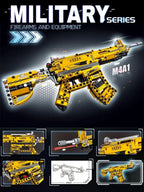 Classic Bolt-Action Rifle Building Block Collection – Military Model Kits