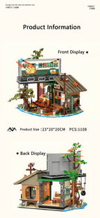 1,108 / 1,486PCS - Forest House LED Building Blocks