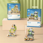 Japanese Street Shop Micro Building Blocks