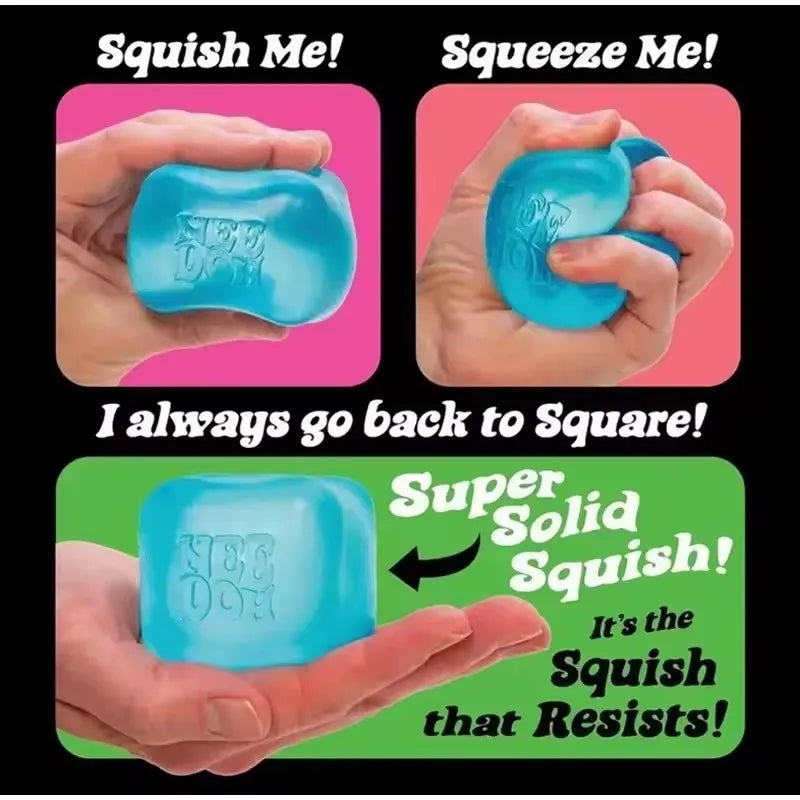 Schylling NeeDoh™ Nice Cube – The Viral Sensory Stress Relief Cube