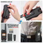 Baofeng F22 Walkie Talkie Twin Pack – Long Range PMR/FRS Two-Way Radios