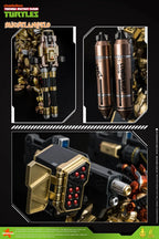 HEATBOYS Michelangelo Gold Shine Edition – Limited Edition Metal Mecha Collectible