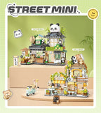 Japanese Street Shop Micro Building Blocks