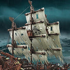 2,159 Pieces - LED Flying Dutchman Ghost Pirate Ship Building Block Set