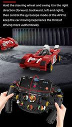 Formula Racing Steering Wheel Building Block Collection – 800+ Pieces