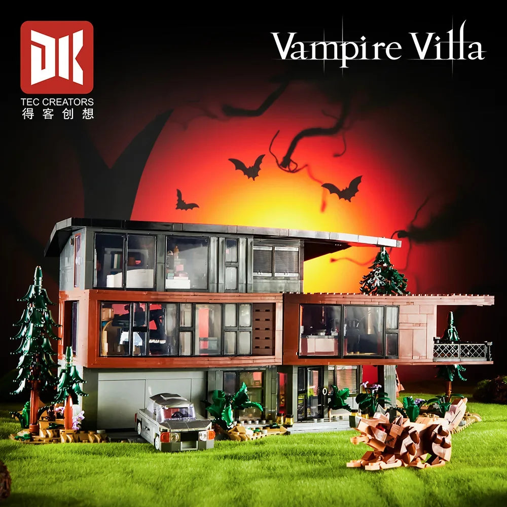 2,813PCS Mystic Vampire House Building Set