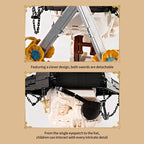 1,176PCS Pirate Captain Skull Building Set