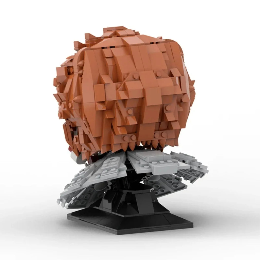 880PCS Pennywise Horror Bust Building Set
