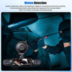 4-Camera 360° Dash Cam – Front, Rear & Side