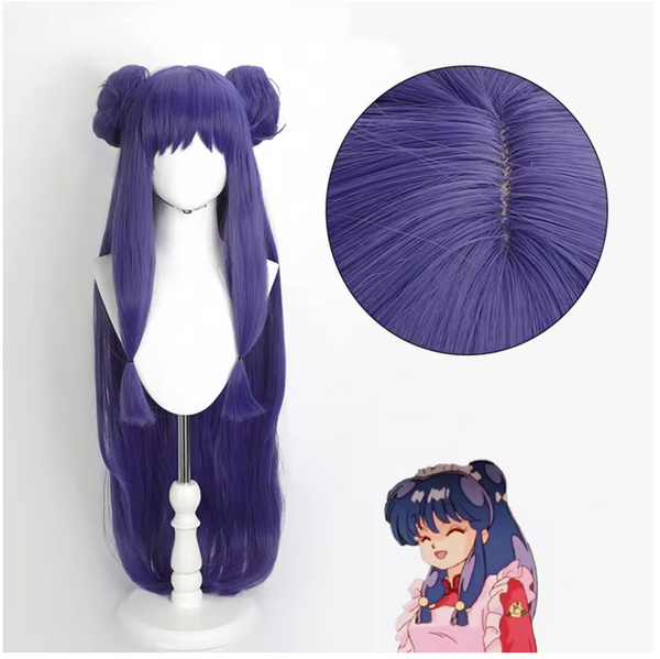 Shampoo Inspired Long Purple Cosplay Wig