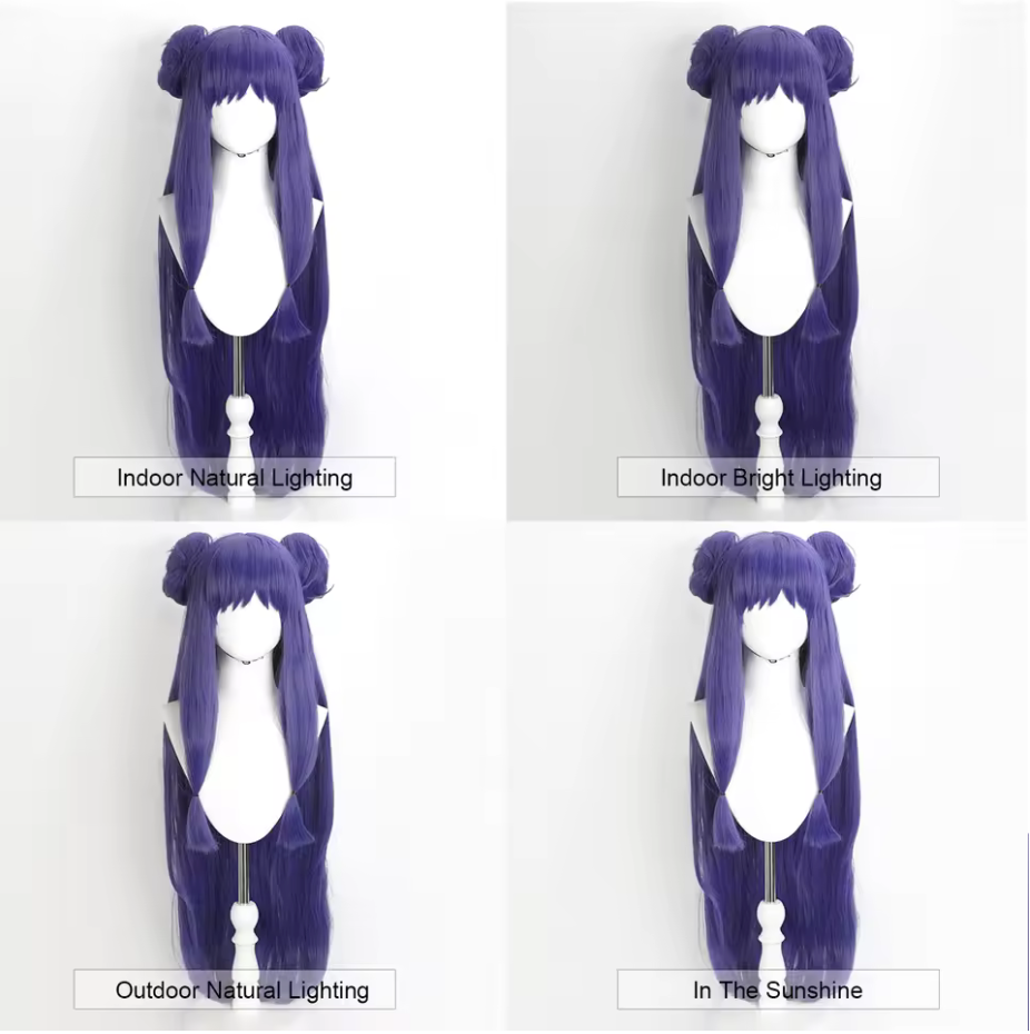 Shampoo Inspired Long Purple Cosplay Wig